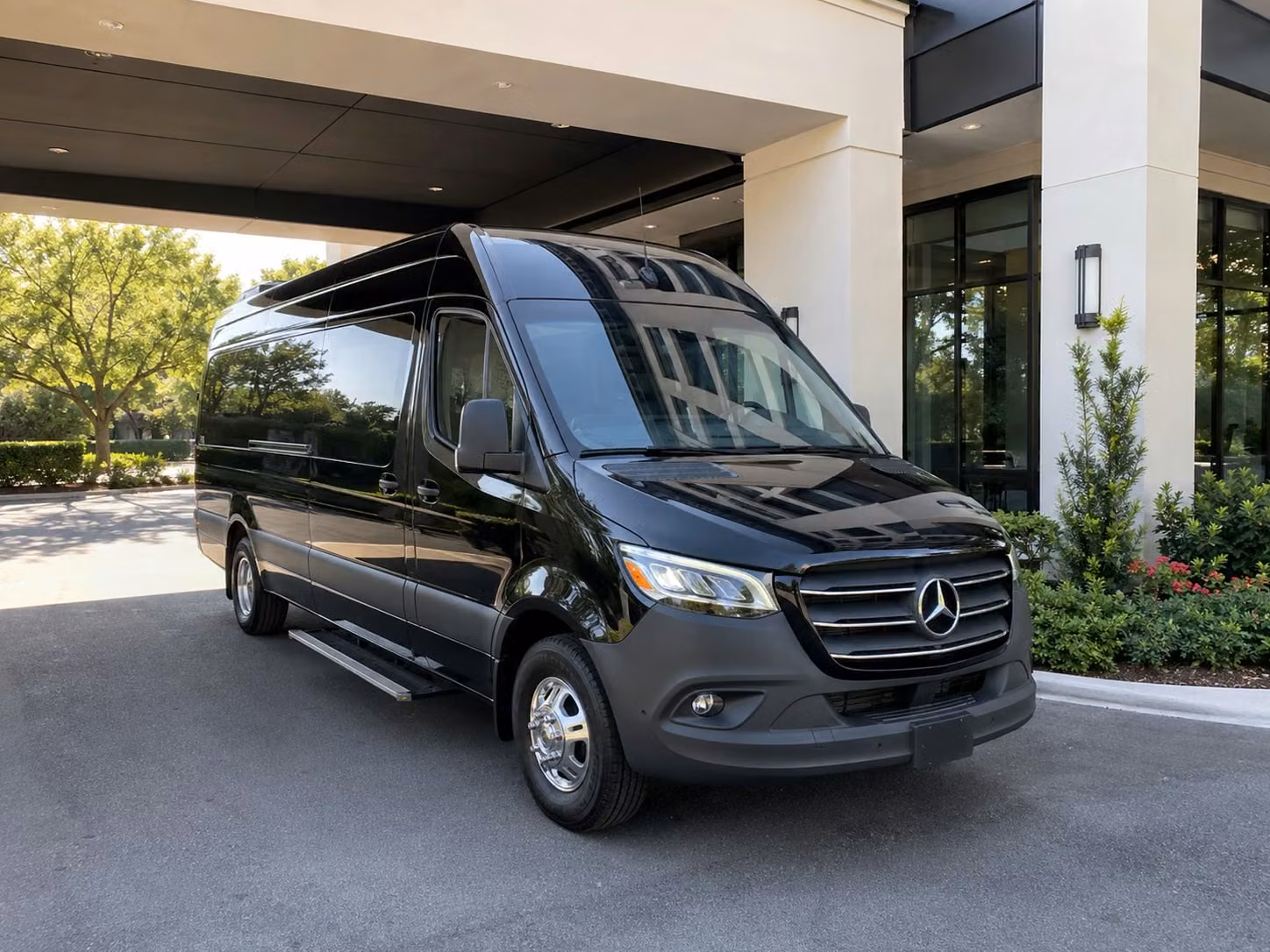 corporate event bus rentals in santa maria